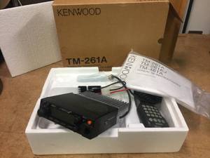 lot 190 image: Kenwood TM-261A FM Transceiver with Box