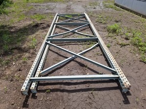 lot 2 image: Interlake 48 x 14 ft Pallet Racking