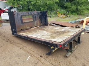 lot 15 image: Custom Truck Flatbed 710 x 10ft