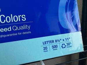 Colored Copy Paper