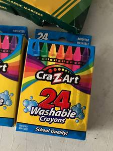 Markers and Crayons