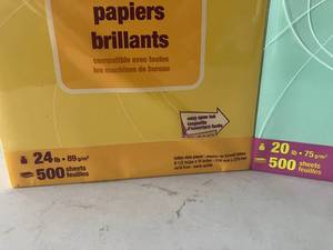 Pastel Green and Bright Yellow Paper