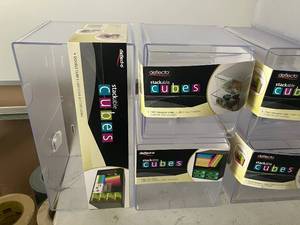 Stackable Storage Cubes