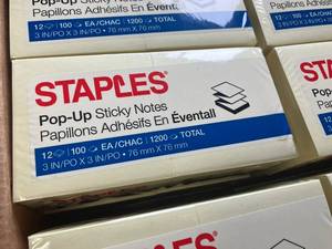 Bulk Yellow Pop-Up Notes