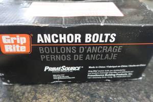 lot 40 image: NEW BOX ANCHOR BOLTS