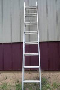 lot 52 image: WERNER EXTENSION LADDER