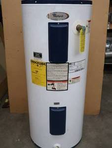 lot 59 image: NEW WHIRLPOOL HOT WATER HEATER ELECTRIC