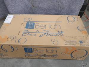 lot 61 image: BERTCH VANITY TOP NIB
