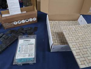 lot 73 image: CERAMIC TILES  INSTALATION KIT