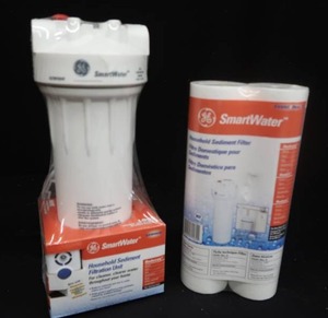 lot 79 image: GE SMART WATER SEDIMENT FILTRATION UNIT WITH FILTERS NIB