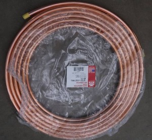 lot 82 image: COPPER REFRIGERATION TUBE DEHYDRATED