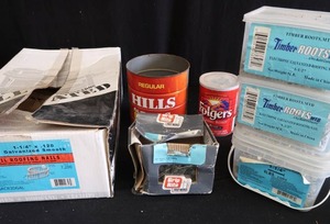 lot 97 image: COILS OF ROOFING NAILS  ROOFING NAILS