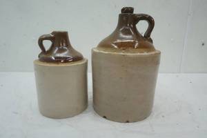 lot 23 image: Two Salt Glazed Jugs