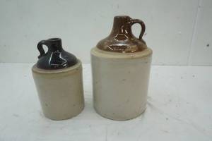 lot 24 image: Two Salt Glazed Jugs