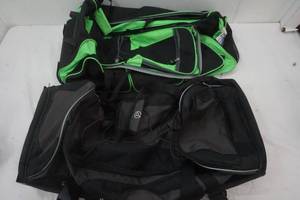 lot 64 image: Pair of Duffle Bags on wheels with handles