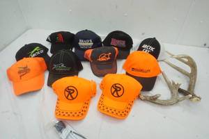 lot 78 image: New & Used Hats, Deer Antlers, Gun Lock