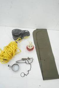 lot 88 image: Ski Rope (Length Unknown), Performax WaxBuffer, weight, small animal trap