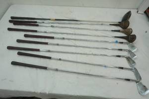 lot 94 image: Variety of Golf Clubs