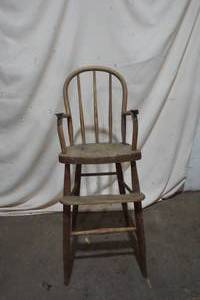 lot 244 image: antique chair