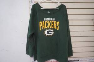 lot 107 image: Green Bay 2XL Womens Long Sleeve Sweatshirt