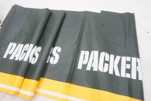 lot 108 image: 54 x 102  Green Bay Packer New in Package Tablecloth