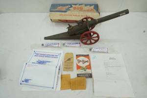 lot 132 image: The Vintage Artillery Safe Toy (goes Bang)