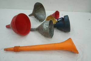 lot 144 image: Variety of used Funnels