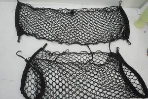 lot 164 image: 2 Cargo nets for back of the vehicle, one opens up to be a bag