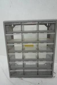 lot 189 image: Plastic Storage Organizer with small drawers