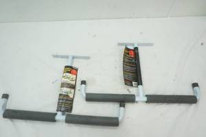 lot 198 image: Pair of Overhead Storage Hooks New