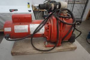 lot 207 image: Century AC Motor Transfer Pump