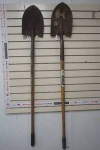 lot 212 image: Pair of used Spade Shovels