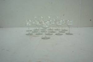 lot 227 image: Stem Glassware
