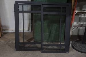lot 238 image: Fireplace Door Frame (missing hardware)