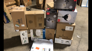 Lot of Assorted Lighting Various Models and Conditions   Customer Returns See Pictures