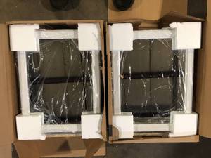 Lot of 2 Glacier Bay 15.1 in. W x 19.2 in. H Rectangular Wood Composite Medicine Cabinet with Mirror  Customer Returns See Pictures