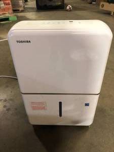 Toshiba 50-Pint 115-Volt ENERGY STAR MOST EFFICIENT Dehumidifier with Continuous Operation Function covers up to 4,500 sq. ft.  Customer Returns See Pictures