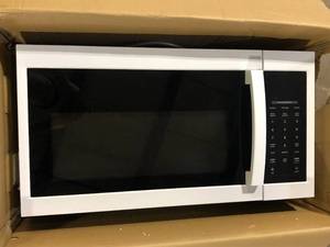 Vissani 1.7 cu. ft. 1000-Watt Over the Range Microwave in Black  Customer Returns See Pictures