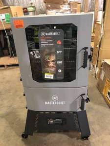 Masterbuilt 40 in. Digital Charcoal Smoker in Gray Customer Returns See Pictures
