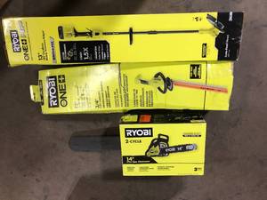 Lot of Assorted Lawn Care Items Various Models and Conditions Customer Returns See Pictures