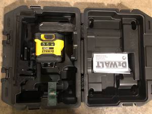 lot 39 image: DEWALT 20V 3-Beam 360-Degree Laser Level (Tool Only)   Customer Returns See Pictures