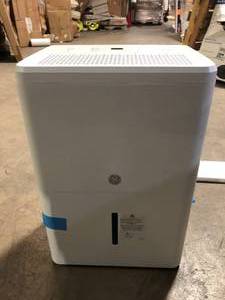 lot 4 image: GE Energy Star Portable Dehumidifier 35 Pint, Perfect for Bedroom, Basement & Garage or Rooms up to 3000 Sq Ft, Ideal for High Humidity Areas, Complete with Empty Bucket Alarm & Clean Filter AlertCustomer Returns See Picture
