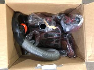 lot 7 image: Shark Navigator Lift-Away DLX Bagless Corded HEPA filter Upright Vacuum for Multi-Surface and Pet Hair in Black Customer Returns See Picture