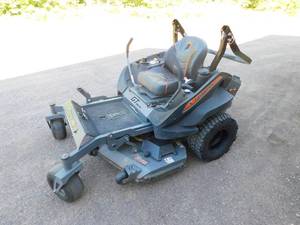 2021 Spartan Zero Turn Commercial Lawn Mower With bagger - 48 Deck - Only 181 Hours - Like New