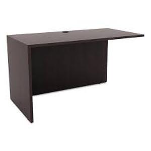 lot 28 image: Alera Valencia Series Reversible ReturnBridge Shell47 14w x 23 58d Espresso VA354824ES