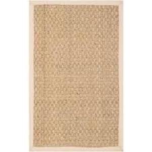 lot 42 image: Hampton Bay Safi Natural 5 ft. x 7 ft. Solid Area Rug