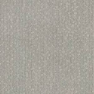 lot 58 image: Lifeproof Naples - Flannel - Gray 37.4 oz. Nylon Loop Installed Carpet-Approx. 162 Sq. Ft.