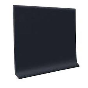 lot 66 image: Set of 2 Roppe Self-Stick Black 4 in. x 20 ft. x 0.080 in. Vinyl Wall Cove Base Coil