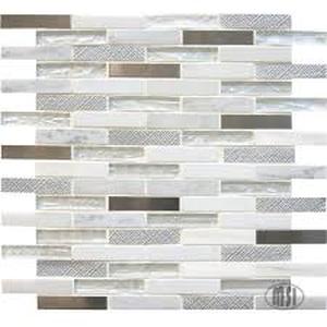 lot 71 image: MSI Mosaic Ocean Crest Brick ( Approx. 84 sq. ft)