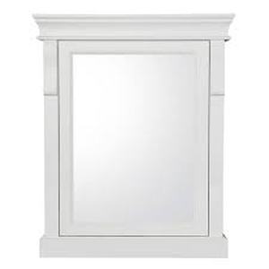 lot 88 image: HDC Naples 25 in. W x 31 in. H Rectangular Medicine Cabinet with Mirror